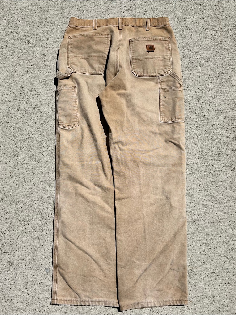 Carhartt Men's Cargo Work Pants in Tan